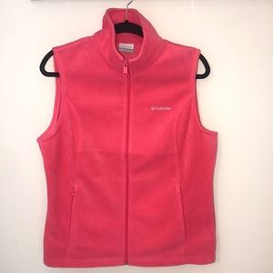 Columbia Pink outdoor vest